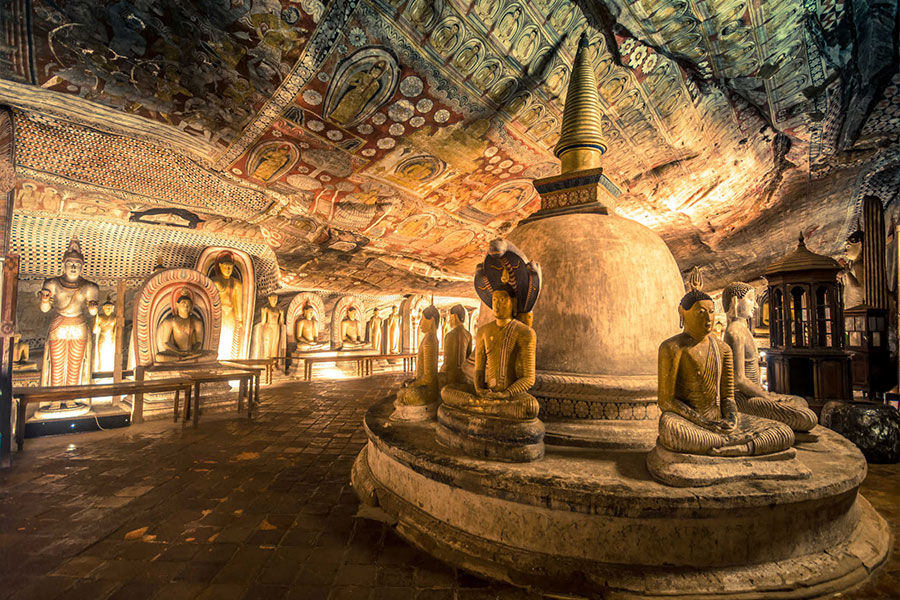 Dambulla cave Temple